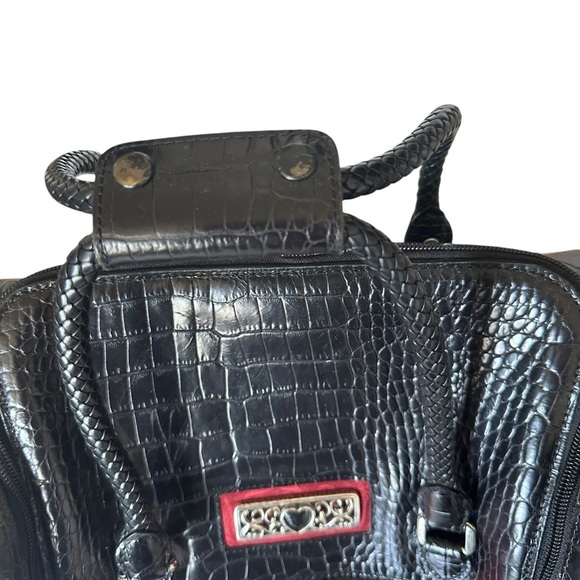 BRIGHTON RED BLACK HEART TRAVEL COSMETICS BAG - Picture 15 of 16